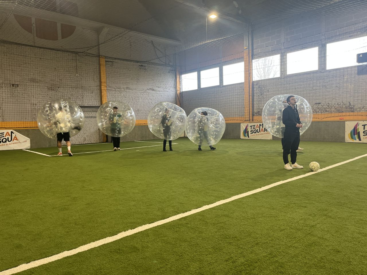 Idée cadeau à Arras : offrir une séance de bubble foot