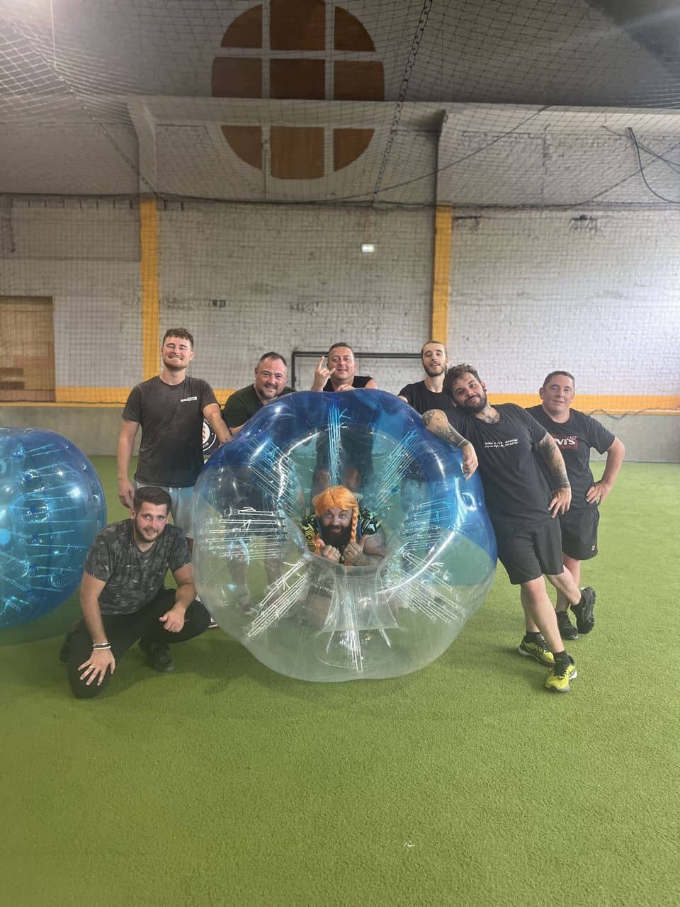 Idée cadeau à Arras : offrir une séance de bubble foot